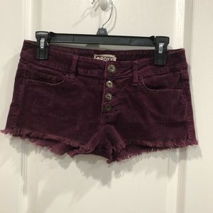 Roxy Size 3 Cotton Shorts Ladies